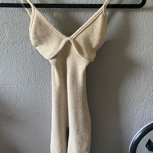 Ribbed bodycon jumpsuit